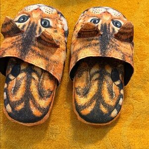 Cat slippers for kids size 1-2